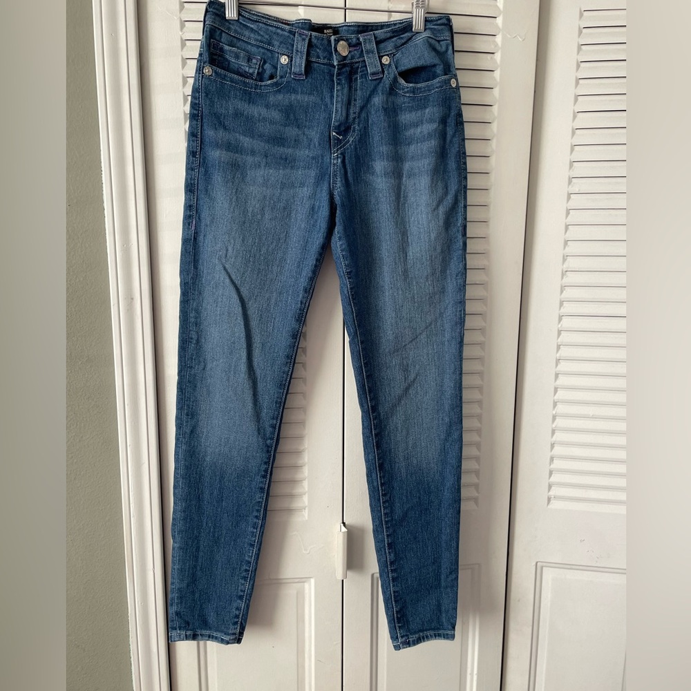 True Religion Women's Skinny Jeans in Deep Blue